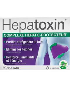 3c Pharma Hepatoxin Comprimés x60