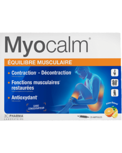 3C Pharma Myocalm Equilibre Musculaire Ampoule 10ml x20