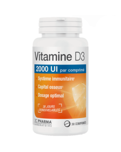 3C Pharma Vitamine D3 Comprime 30