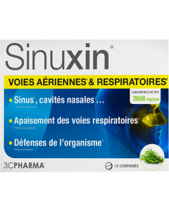 3c Pharma Sinuxin Comprimés x15