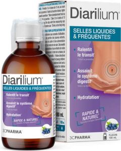 3c Pharma Diarilium Adulte Sirop 180ml
