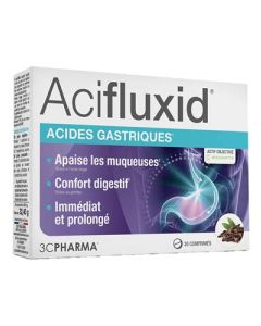 3c Pharma Acifluxid Comprimés x30