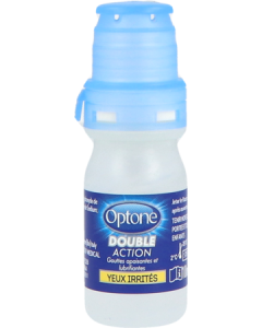 Optone Double Action Yeux Irrités 10ml