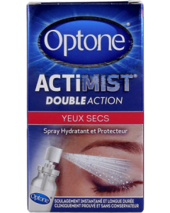 Optone Actimist Double Action Yeux Sec 10ml