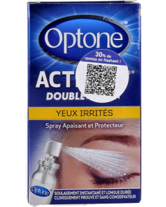 Optone Actimist Double Action Yeux Irrités 10ml
