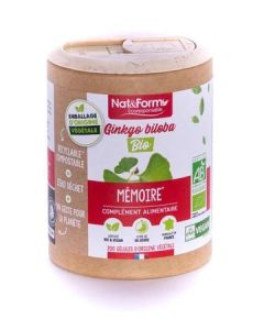 Nat&Form Ecoresponsable Ginkgo Biloba Gélules x60