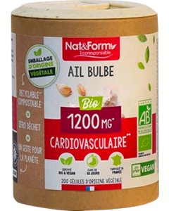 Nat&Form Ecoresponsable Ail Bulbe Bio Gélules Végétales x200