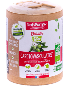 Nat&Form Ecoresponsable Olivier Bio Gélules Végétales x200