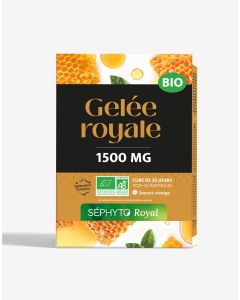 Séphyto Royal Gelée Royale Bio 1500 mg 20 ampoules