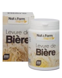 Nat&Form Levure de Bière Non Revivifiable Comprimés x200