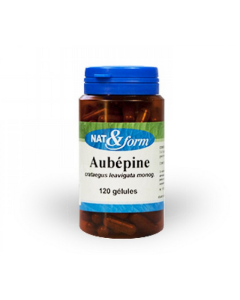Nat&form Aubépine 120 Gélules