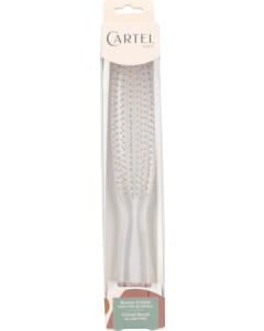 Vitry Cartel Brosse Cheveux Cristal So Chic Orange Gm
