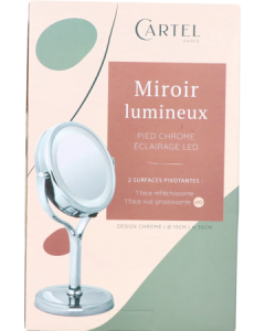 Cartel Miroir à Piles x10 15cm