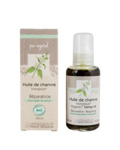 Haut-Ségala Huile de Chanvre Bio Réparatrice 100ml