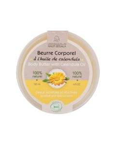 Haut-Ségala Beurre Corporel à l'Huile de Calendula Bio 120ml