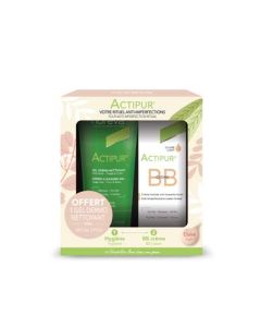 Noreva Actipur BB Crème Anti-Imperfection Teinte Claire 30ml + Gel Moussant Doux 100ml