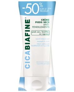 Cicabiafine Crème Pieds Secs Antifendillements 100ml X2
