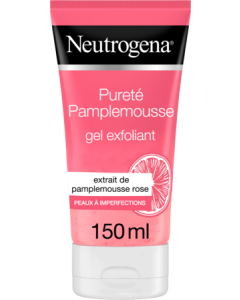 Neutrogena Pamplemousse Rose Gel Nettoyant Exfoliant 150ml