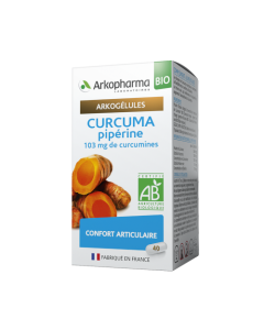 Arkopharma Arkogélules Bio Curcuma Pipérine 40 gélules