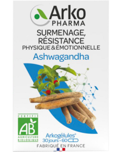 Arkogelules Ashwagandha Bio Gélule 60