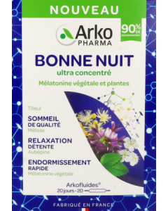 Arkopharma Arkofluides Bio Bonne Nuit Ampoule Buvable 10ml x20