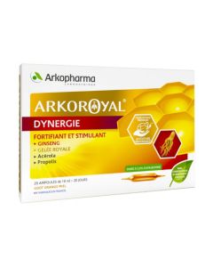 Arkopharma Arkoroyal Dynergie Bio 20 ampoules