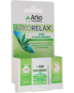 Arkopharma Arkorelax Cbd Flexidose Comprimés Sublingual x60