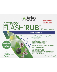 Arkopharma Activox Flash Rub Capsules x15