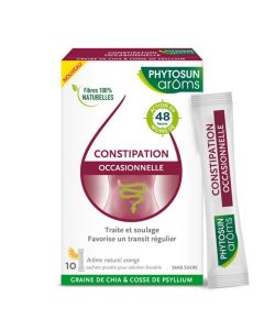 Phytosun Arôms Constipation Occasionnelle Sans Sucres 10 Sachets
