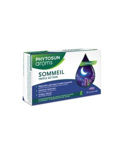 Phytosun Arôms Sommeil Triple Action 30 Comprimés