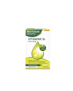 Phytosun Arôms Vitamine D3 400 UI 36 Capsules