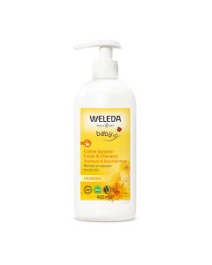 Weleda Crème Lavante Corps et Cheveux Calendula 400 ml