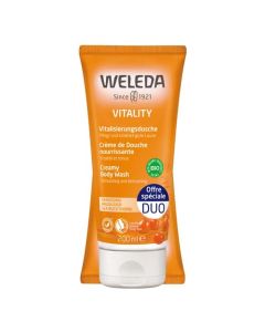 Weleda Duo Crème de Douche nourrissante à l'Argousier 2 x 200 ml