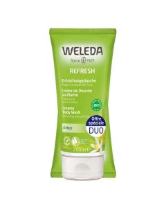 Weleda Duo Crème de Douche vivifiante au Citrus 2 x 200 ml