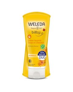Weleda Duo Crème lavante Corps & Cheveux 2 x 200 ml