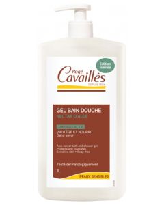 Rogé Cavaillès Gel Bain et Douche Nectar D'Aloe Surgras Actif 1L