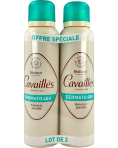 Rogé Cavaillès Déodorant Dermato 48h Spray x2
