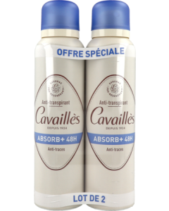 Rogé Cavaillès Déodorant Absorb+ 48h Spray 150ml X2