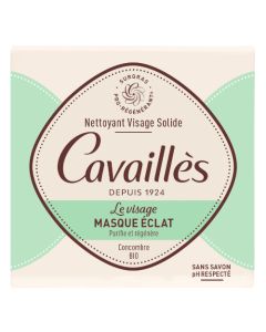 Rogé Cavaillès Nettoyant Visage Solide Masque Éclat 70g