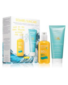 Biotherm Solaire Lait SPF 50 200ml + Lait Corporel Hydratant Après-Soleil 200ml