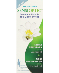 Sensioptic Soulage Hydrate Yeux Irrites 10ml