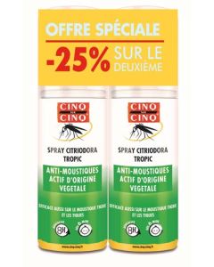 Cinq sur Cinq Spray Citriodora Anti-Moustiques 2x100ml