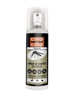Cinq sur Cinq  Spray Anti-Moustiques et Tiques 100ml