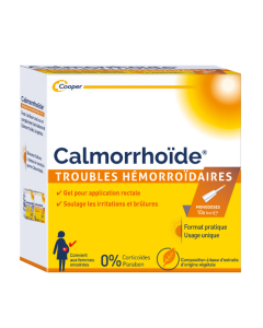 Calmorrhoïde gel hémorroïdaire 10 monodoses