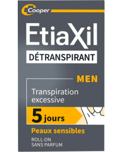 Etiaxil Détranspirant Aisselles Peaux Sensibles Men Roll On 15ml