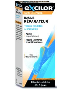Excilor Baume Réparateur Talons Fendillés Tube 50ml