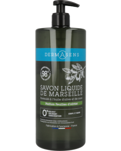 Dermasens Savon De Marseille Liquide Feuille D'Olivier 1L