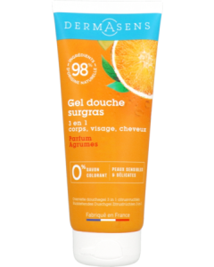 Dermasens Gel Douche Surgras 3en1 Agrumes 200ml