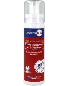 Moustiko Lotion Antimoustique Zones Tropicale Infestée 100ml