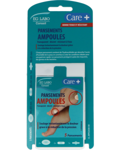 Care+ Pansement Hydrocolloide Ampoules 5